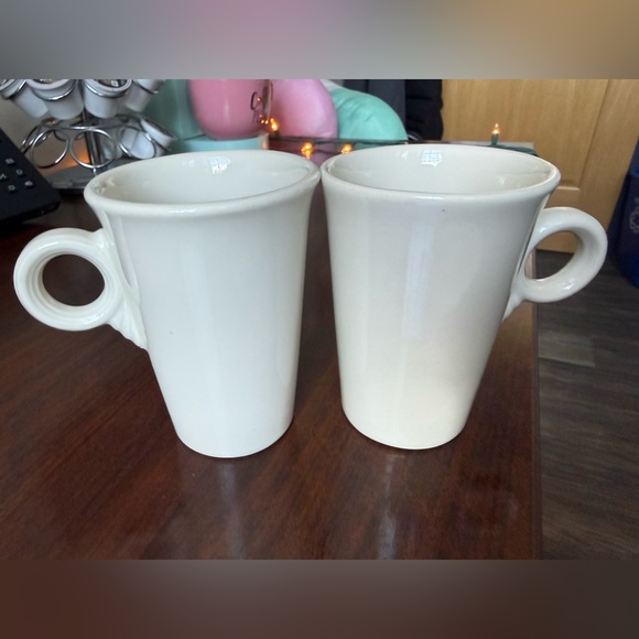 Vintage Homer Laughlin Best China Mug - Tall Latte Small White Cup Restaurant - Picture 1 of 5